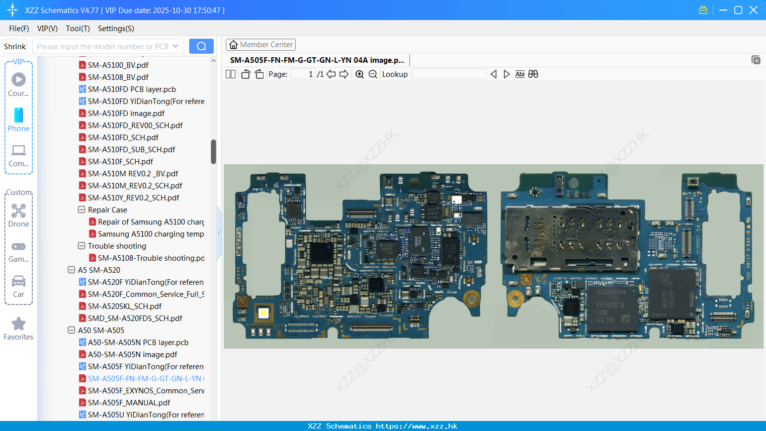 Samsung SM-A505F-FN-FM-G-GT-GN-L-YN 04A Image